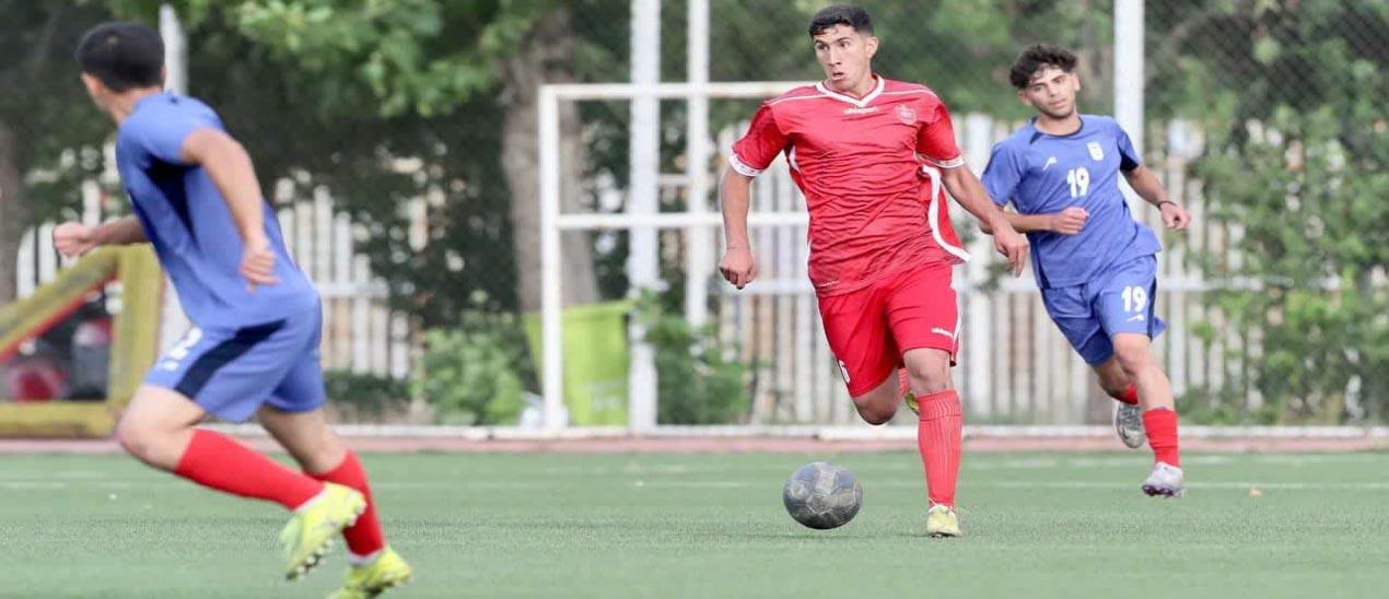 امیدهای پرسپولیس و تیم ملی جوانان به مصاف هم رفتند 